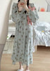Long Sleeved Pullover Plaid Pajamas For Women