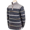 Lost Horizons Men's Wool Tahoe 1/4 Zip Sweaters - Handmade in Nepal!