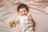 Baby Bamboo Muslin Sleep Sack 0.5 TOG - French Breakfast