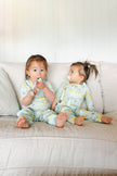 Short Sleeve Long Pants Summer Pajama Set TENCEL™ - Lemon Squeezy
