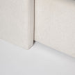 Angie Modern Storage Drawer Bed - Cream