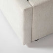 Angie Modern Storage Drawer Bed - Cream