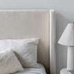 Angie Modern Storage Drawer Bed - Cream