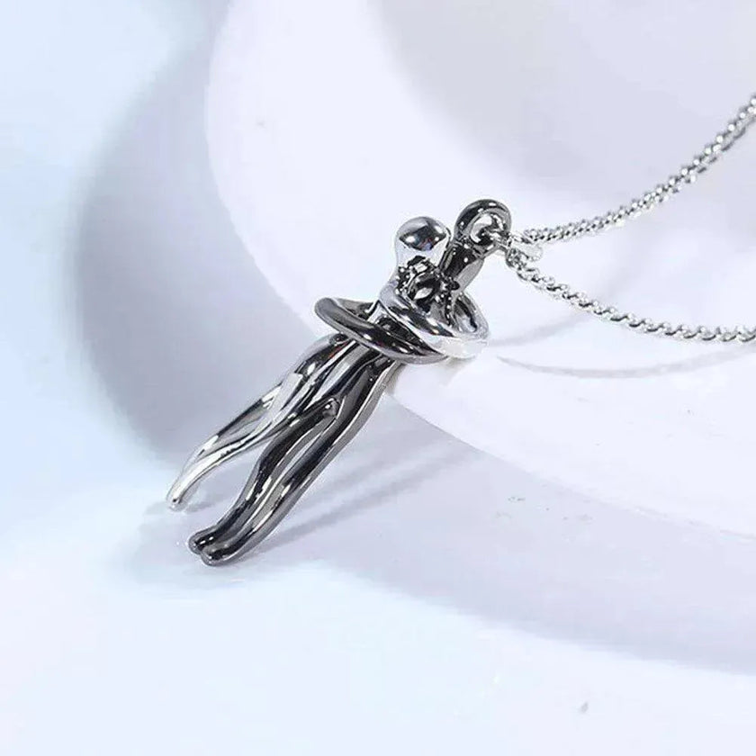 Love & Hug Unisex high quality  Jewelry Necklace