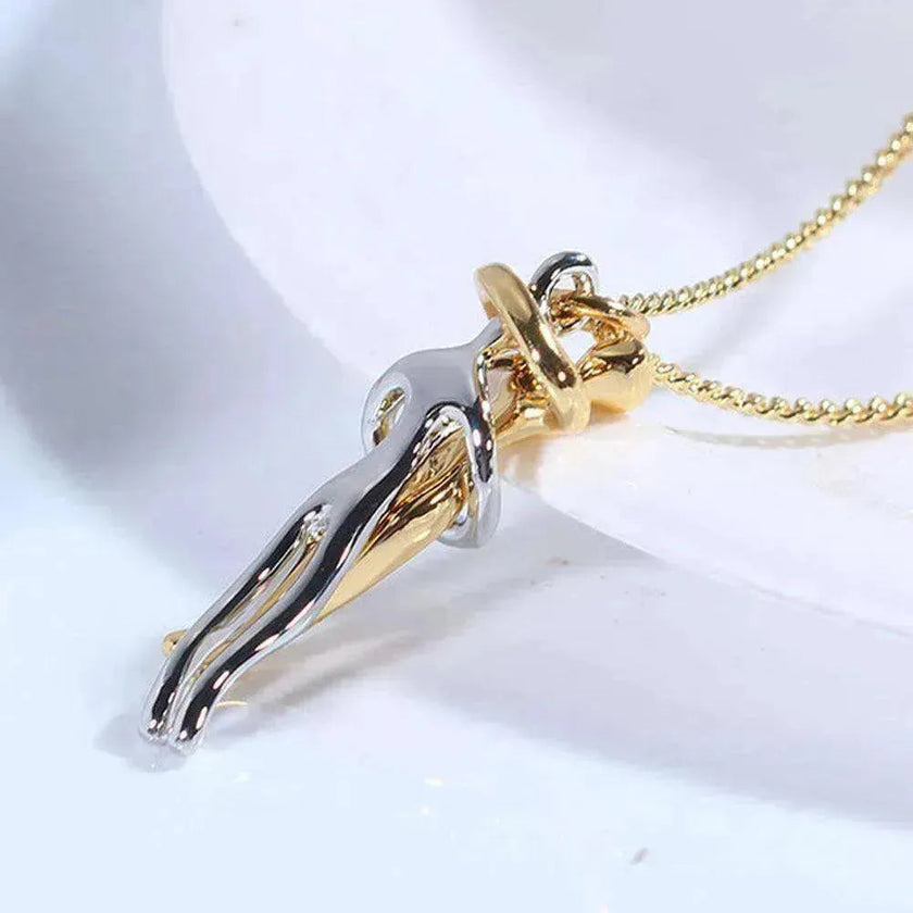Love & Hug Unisex high quality  Jewelry Necklace