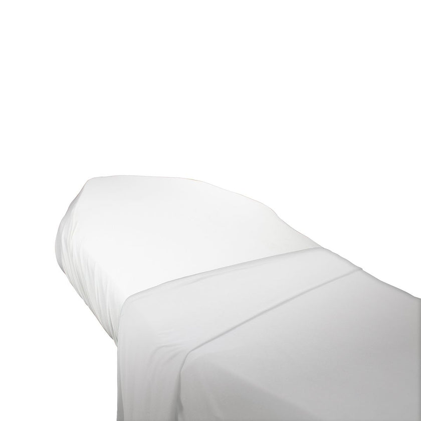 Loytel - White Flat Sheet 60 X 80 Inches