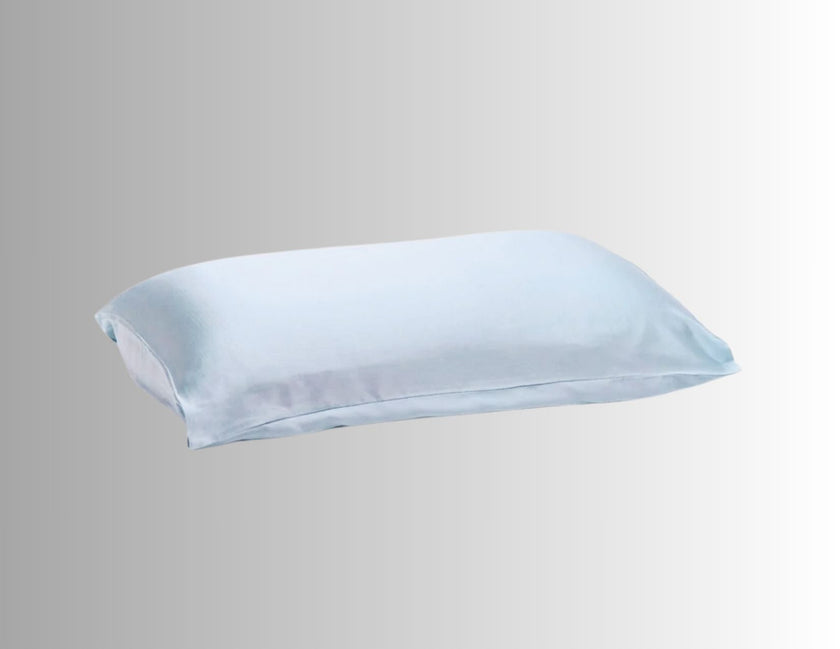 Silk Pillowcase  Light Blue (Envelope Style)