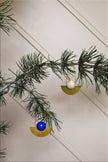 Lucia Christmas Ornament - Blue