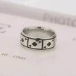 Lucky Of Spades Titanium Steel Magic Playing Card Stainless Steel Ring
