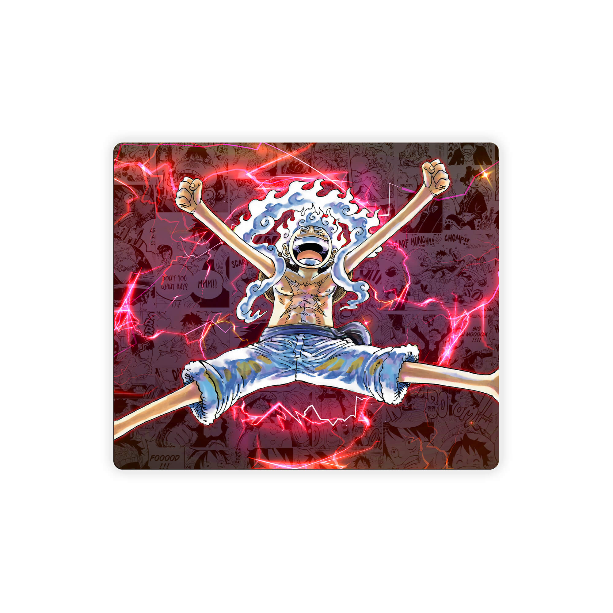 Luffy : Tapis de souris Dieu du Soleil Nika