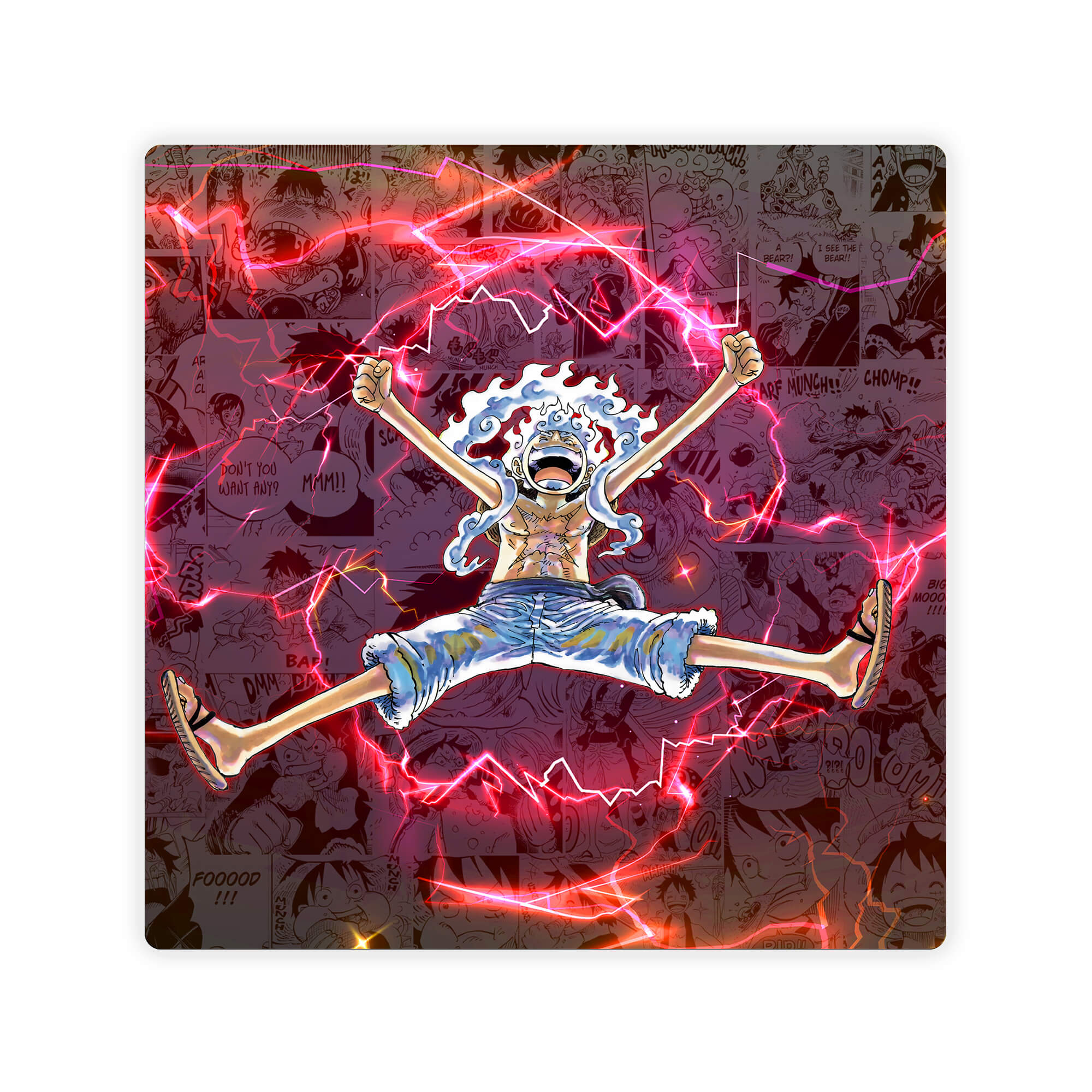 Luffy : Dieu du Soleil Nika - Double Mat