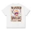 Luffy Wanted Poster T-shirt