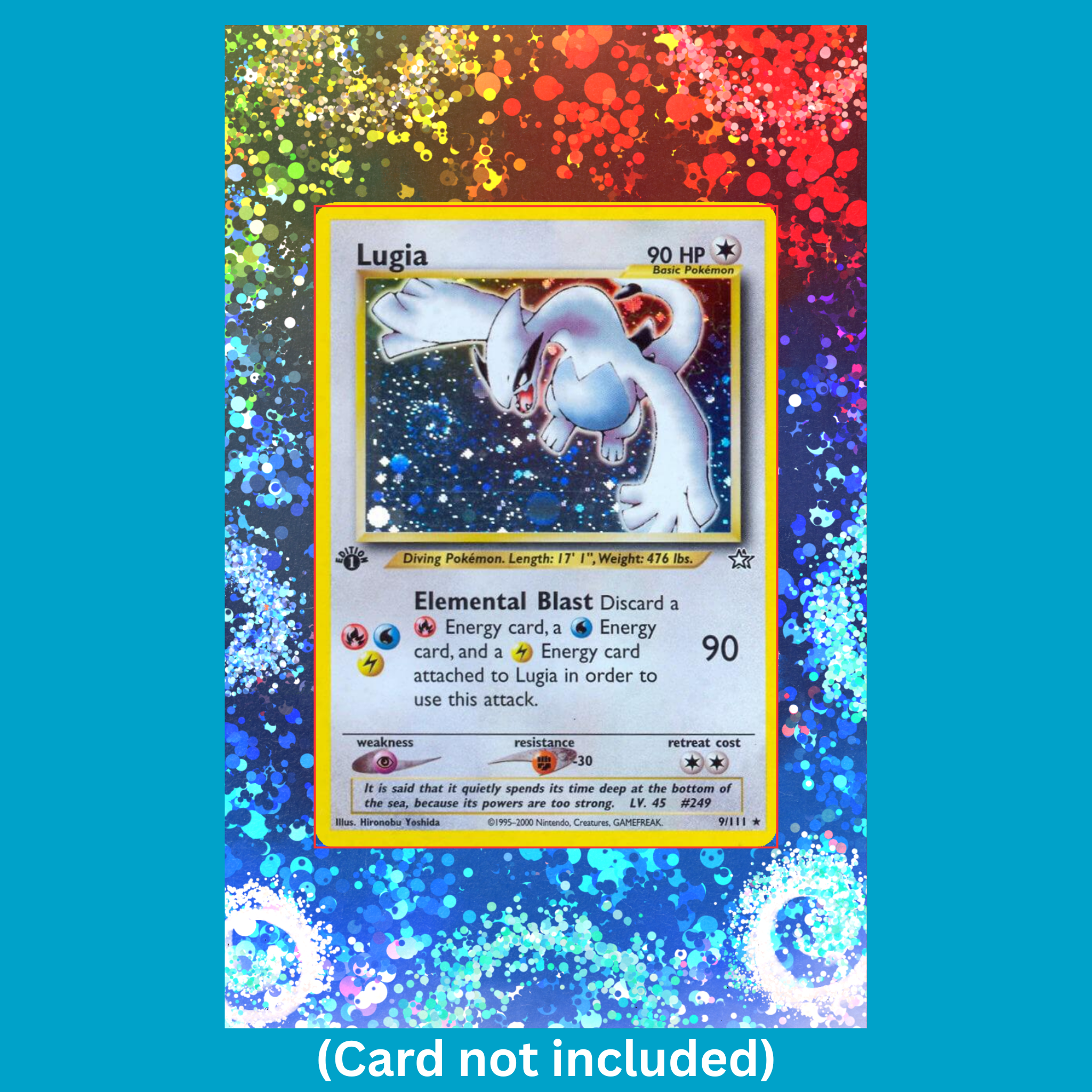 Lugia 9/111 Neo Genesis (Ungraded) Display Case