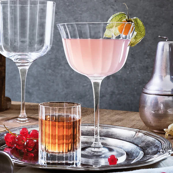 Luigi Bormioli - Bach - 8.75 oz Retro Fizz Glasses (Set of 4)