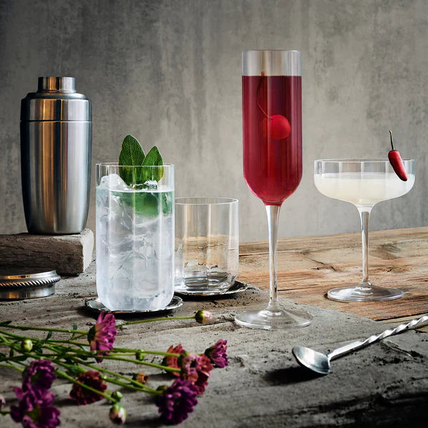 Luigi Bormioli - Jazz - 10 25 oz Cocktail Coupe (Set of 4)