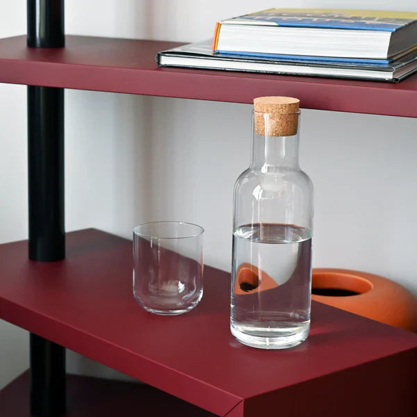 Luigi Bormioli - sublime - 34 oz carafe with cork stopper