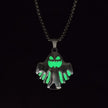 Luminous Ghost Pendant Halloween Necklace