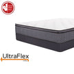 UltraFlex® REVIVE- Hybrid 12” Breathable Pillowtop, Spinal Support HDcoils, Luxury Hypoallergic Foam Encasement, Pressure Relieving Mattress (Made in Canada) - With Waterproof Mattress Protector
