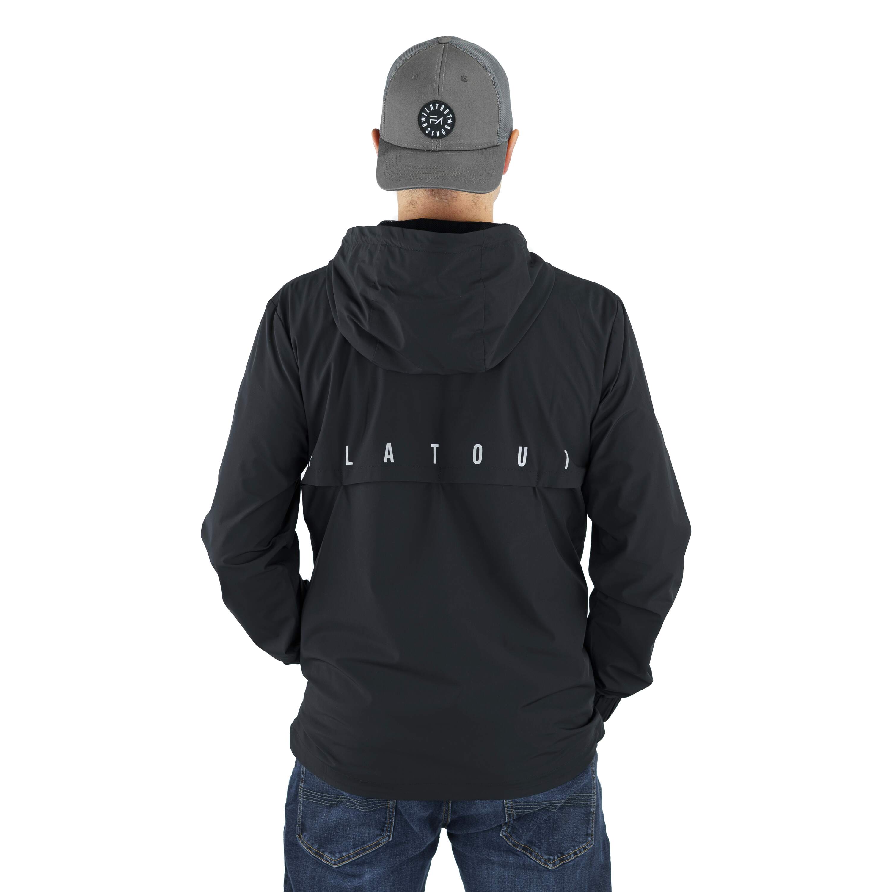 Lux Zipup Jacket Black