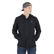 Lux Zipup Jacket Black