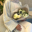 Luxurious Embroidered Cardigan Robe for middle east