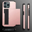 Luxury Slide Iphone case wallet Apple Phone case card holder