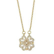 Luxury Titanium Steel Four Leaf Clover Necklace