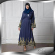 Luxury Vintage Abaya Kimono Jacket for Arab Turkey Middle East Women