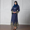 Luxury Vintage Abaya Kimono Jacket for Arab Turkey Middle East Women