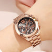 Luxury rose gold watch For Women