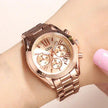 Luxury rose gold watch For Women