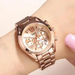 Luxury rose gold watch For Women