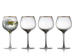 Lyngby - Palermo Gin & Tonic Glass Gold 4/St 650ml/22oz
