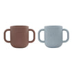 Kappu Cup - Pack of 2 - Dusty blue / Choko