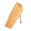 Knife Block Milly Beech Wood - (Knife not included)
