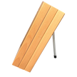 Knife Block Milly Beech Wood - (Knife not included)