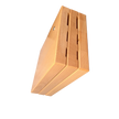 Knife Block Milly Beech Wood - (Knife not included)
