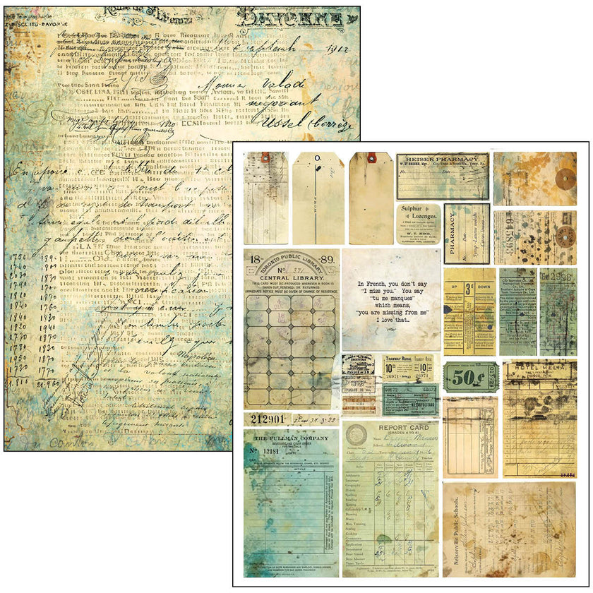 Mixed Media Book Time Capsule A4 Maxi