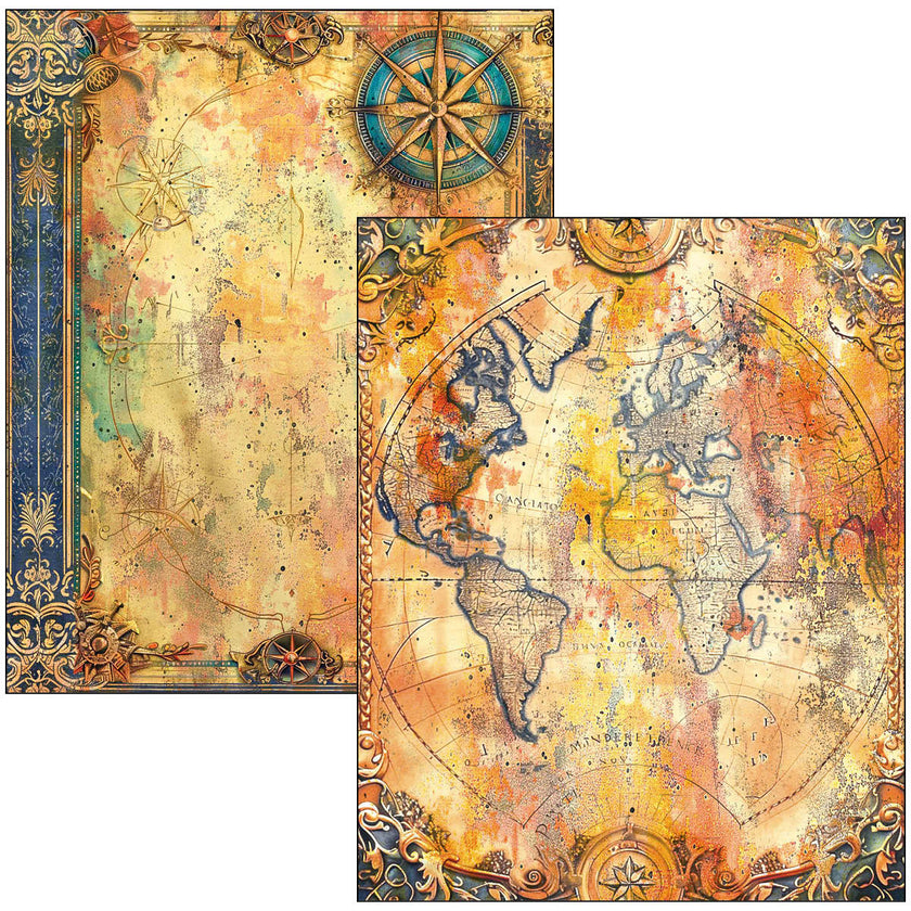 Mixed Media Book Past Time A4 Maxi
