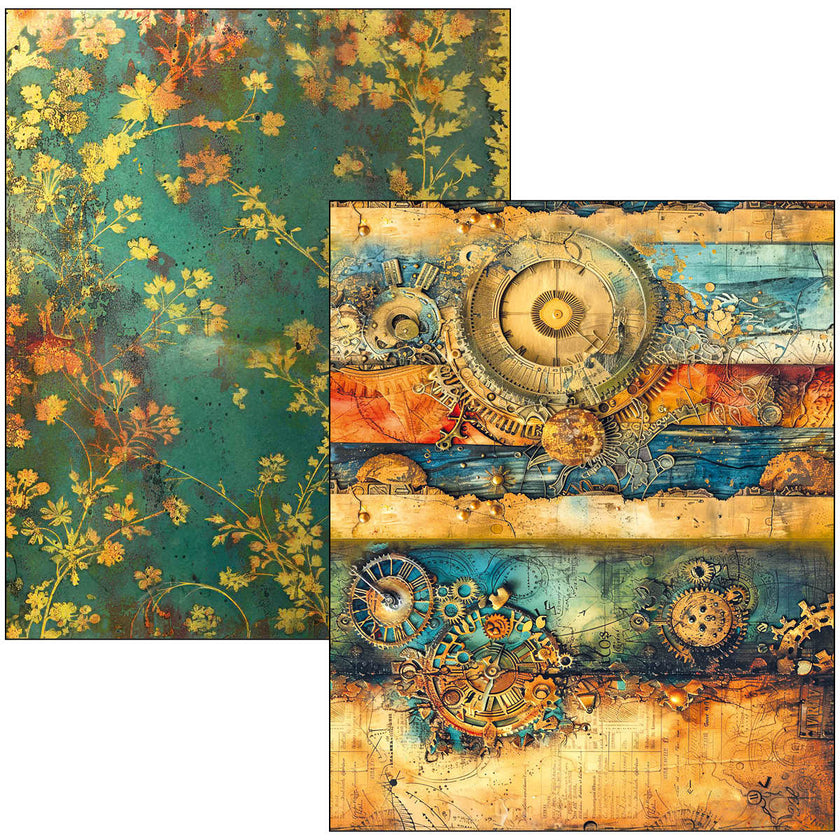 Mixed Media Book Past Time A4 Maxi