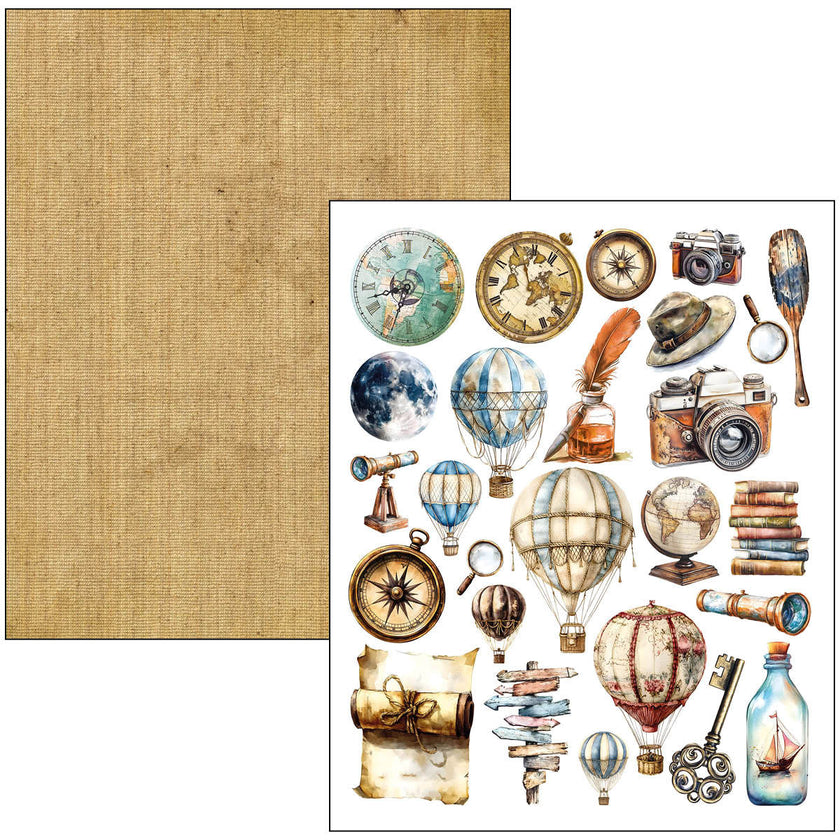 Mixed Media Book Journey Ahead A4 Maxi