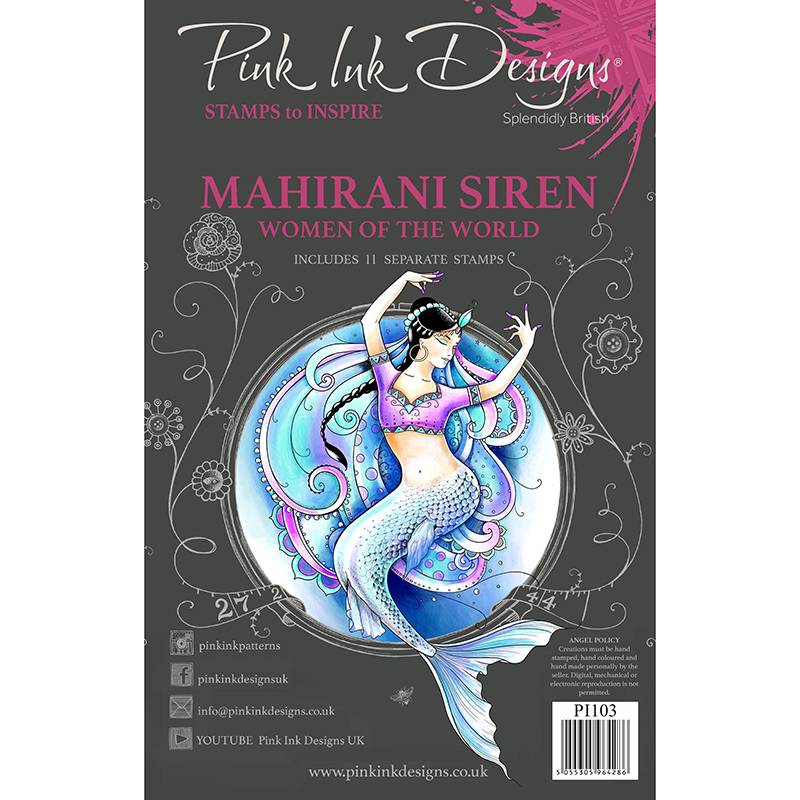 Mahirani A5 Clear Stamp Set