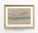 Vintage Coastal Landscape Art Print L0102