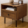 Savana Single Drawer Solid Wood Nightstand