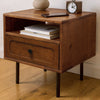 Savana Single Drawer Solid Wood Nightstand