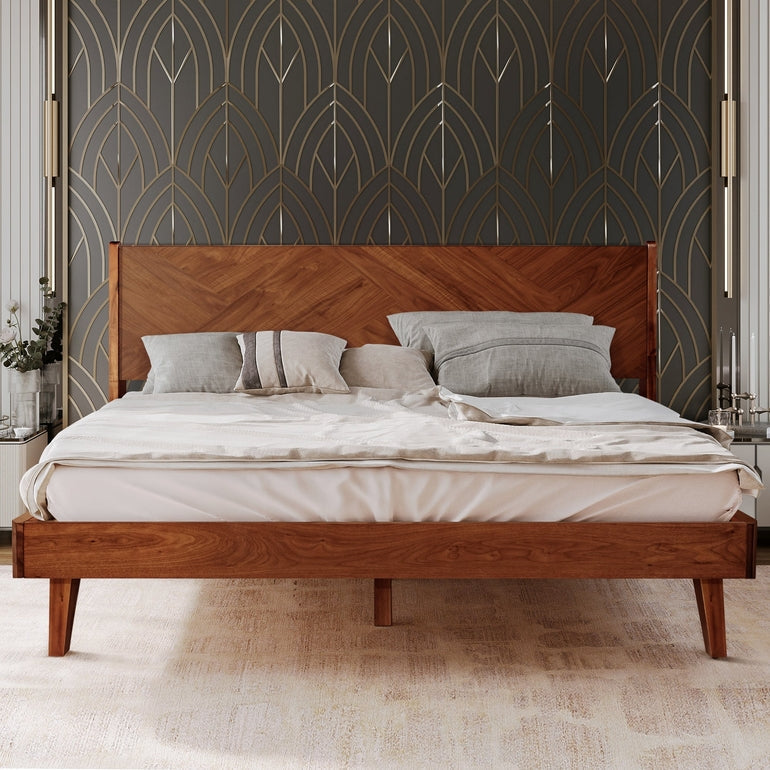 Gazelle Solid Wood Bed Frame