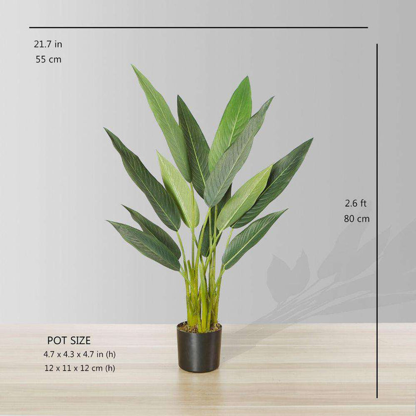 Maio Artificial Bird Of Paradise Potted Plant 31
