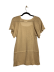 MAK Regular fit Mini Dress in Beige  -  S