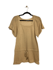 MAK Regular fit Mini Dress in Beige  -  S