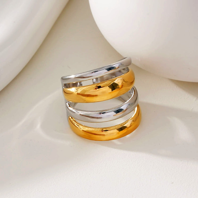 MAKET Mixed Metals:  Multi Stacked Four Rings in One